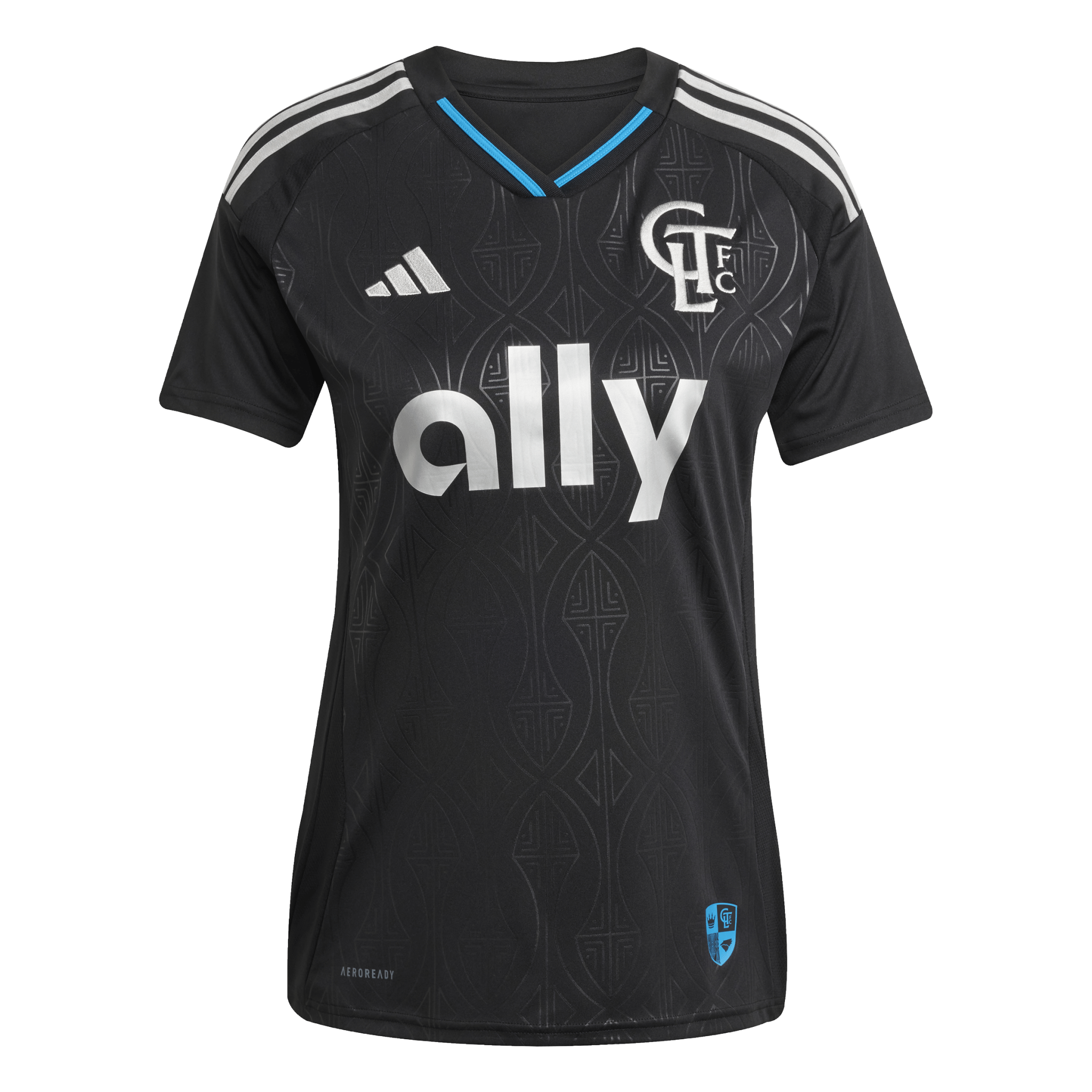 adidas Women's Charlotte Away Jersey 25 Black - Best Buy Soccer